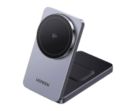 UGREEN Magnetyczna ładowarka bezprzewodowa 2w1 W706 MagSafe 15W - 1501494 - zdjęcie 1